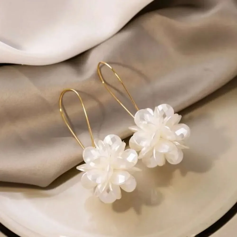 3for$20 NEW Flower Decor Drop Earrings